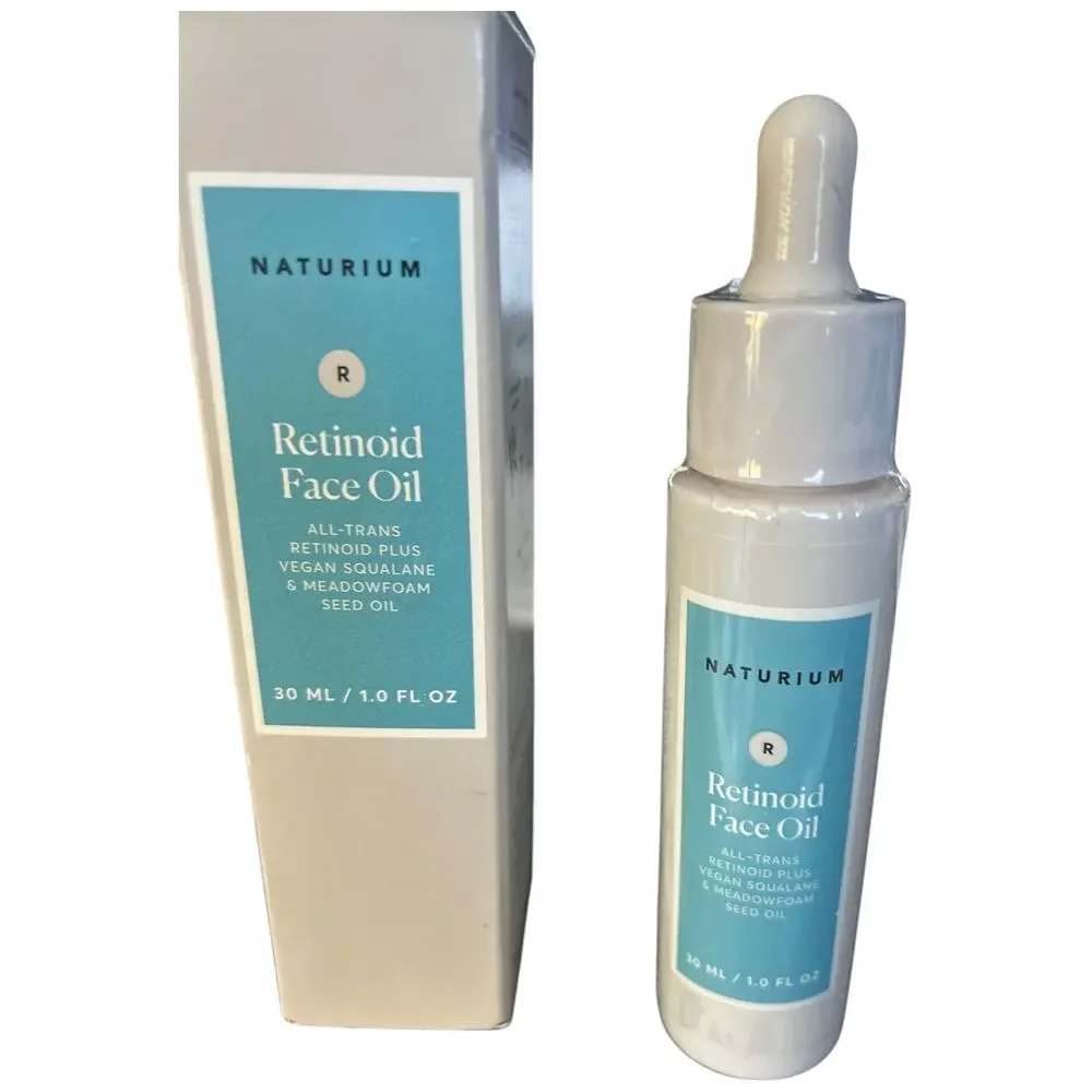 NEW Naturium Retinoid Face Oil for Sensitive Skin Lines Discoloration Hydration